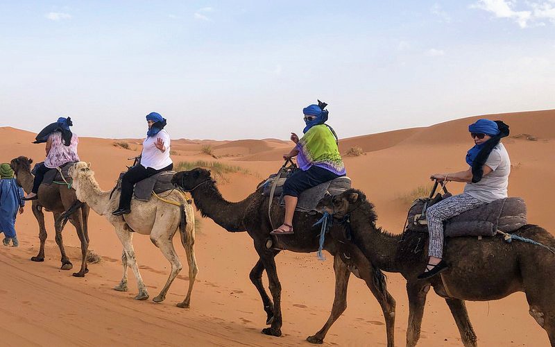 Overnight Merzouga Camp Camel Trekking