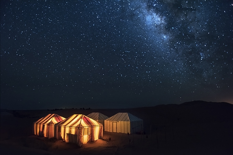 Overnight Merzouga Camp Camel Trekking